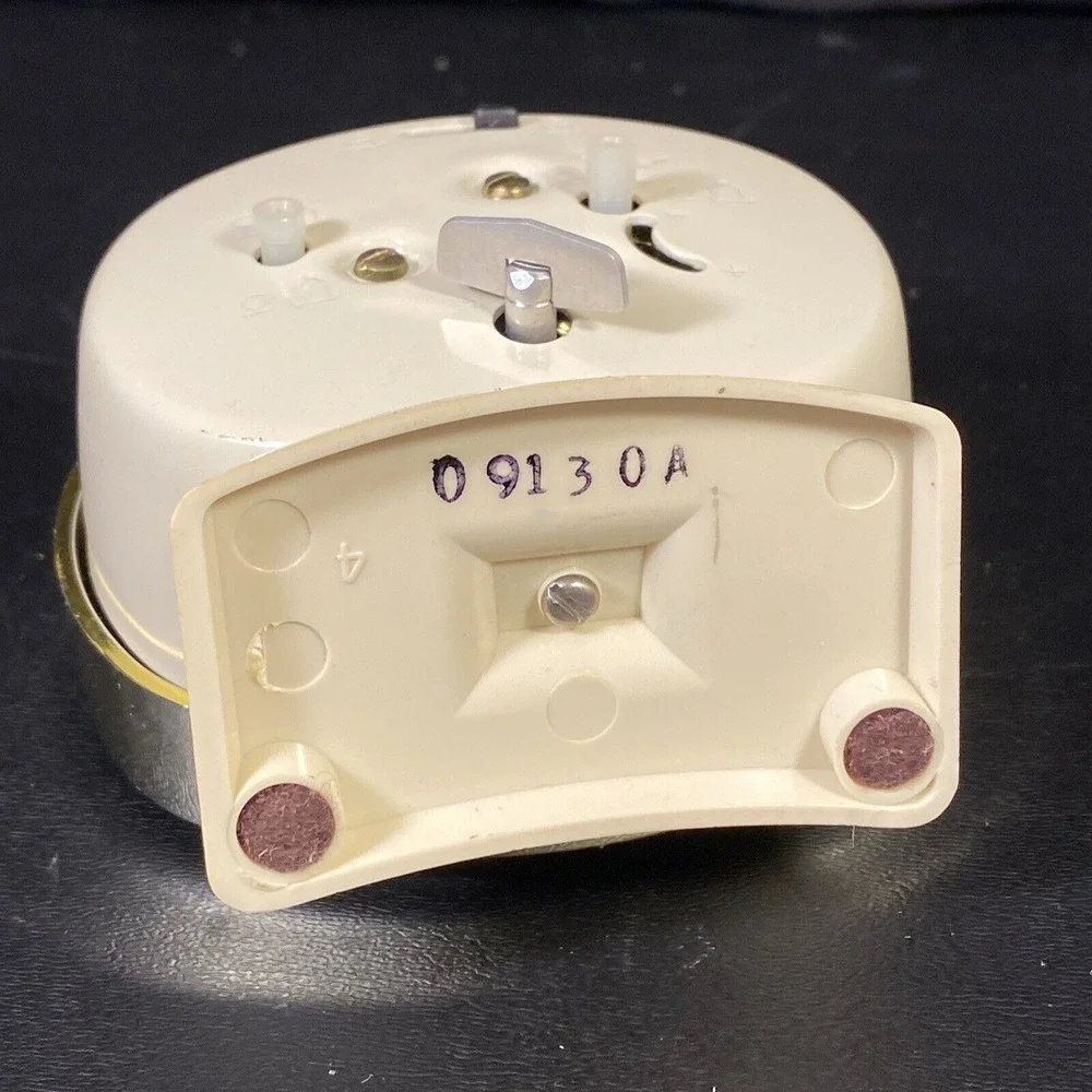Vintage Westclox Alarm Clock Lady Ben‎ Wind Up Flower Faced 1990 Working